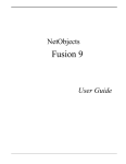 User Guide - NetObjects Fusion