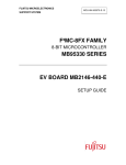 f²mc-8fx family mb95330 series ev board mb2146-440-e