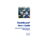 TrackRecord User`s Guide - Micro Focus Supportline