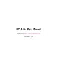 RV 3.6 Manual - Tweak Software
