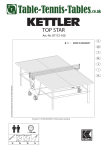 Kettler Topstar user manual, parts list and build instructions