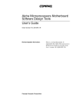 Alpha Microprocessors Motherboard Software Design