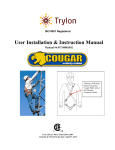 Cougar Safety Cable System User Manual - Trylon-TSF