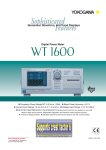 Digital Power Meter WT1600