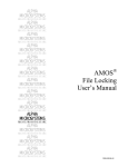 AMOS File Locking User`s Manual