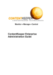 ContentKeeper Enterprise Administration Guide