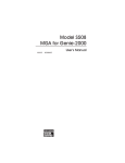 S508 MGA for Genie-2000 User`s Manual
