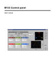 M133 Control panel