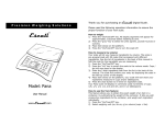 Pana - V136 - Product Manual