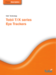 Tobii Pro T/X series product description