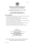 Laboratory Manual for EL-394 M. Hadi Ali Khan - Multi