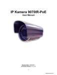 Aviosys IP Kamera 9070IR PoE user manual