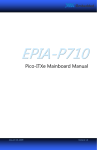EPIA-P710 - ACCES I/O Products, Inc.