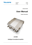 User Manual - MTL Cable spol. s r.o.