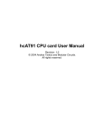 User`s manual for the hcAT91 CPU card in PDF format