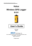 Holux Wireless GPS Logger M-241