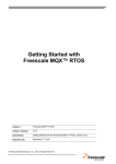 Getting Started with Freescale MQX™ RTOS