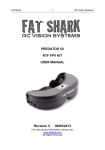 Fat Shark PREDETOR V2 RTF FPV - User Manual