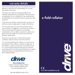 User Manual - Drive Medical