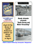 Randy Julander presents “Snow Survey and Water