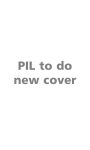 PIL to do new cover