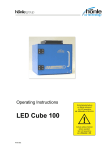 LED Cube 100 User Manual - Tangent Industries Inc.