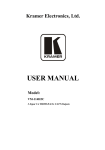 USER MANUAL