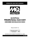 Pumps activprime AP6 AP8 rev 0 manual