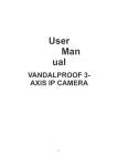 User Man ual VANDALPROOF 3- AXIS IP CAMERA