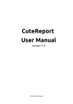 CuteReport User Manual - The UK Mirror Service
