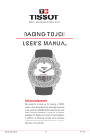 RACING-TOUCH UsER`s mANUAl