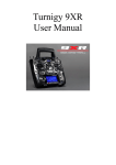 Turnigy 9XR User Manual