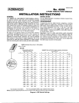 4208 Installation Instructions