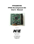 FPGADEVS6 FPGA Development Kit User`s Manual