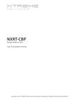 NXRT-CBP User`s Manual - Xtreme Power Conversion