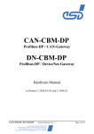 CAN-CBM-DP, DN-CBM-DP - esd electronics, Inc.