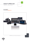 Xedio Dispatcher 03.01 User`s Manual