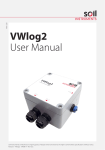 VWlog2 User Manual - Specto Technology