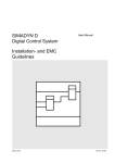 SIMADYN D Digital Control System Installation- and EMC