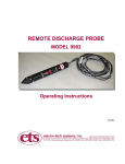 9902 Probe User Manual