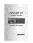 Garmin Apollo GX60 GPS