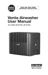 Venta-Airwasher User Manual