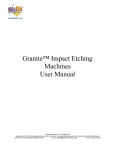 Granite Impact Etcher User Manual