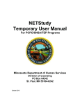 NETStudy Temporary User Manual