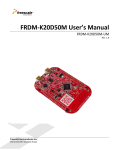 FRDM-K20D50M User`s Manual