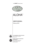 ALOHA® - the Oklahoma Department of Environmental Quality