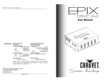 EPIX(tm) Drive 640 User Manual