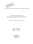 LS-044 Series Rackmount Multi-channel Digital Bit