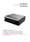 User Manual TVX-PVR M-6640