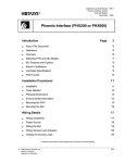 Phoenix Interface - Johnson Controls | Product Information